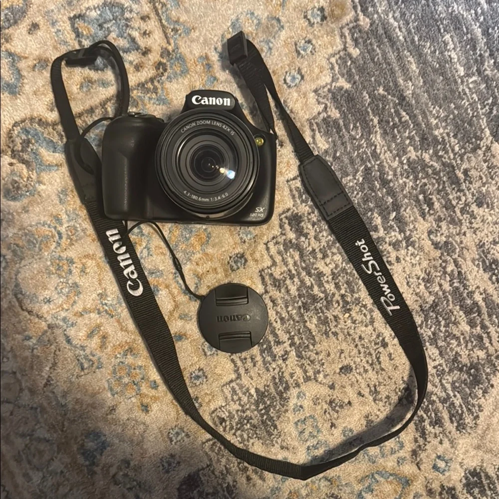 Canon PowerShot Black Camera